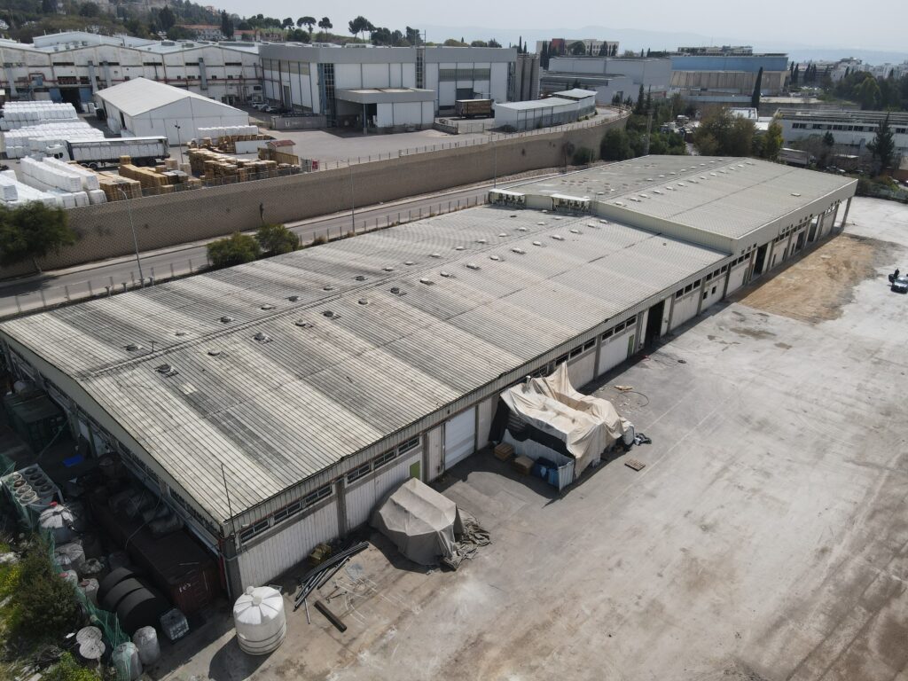 החלפת גג מעל ציוד וסחורה רגישים – תכנית הגנה ונקודות אישור לכל מקטע